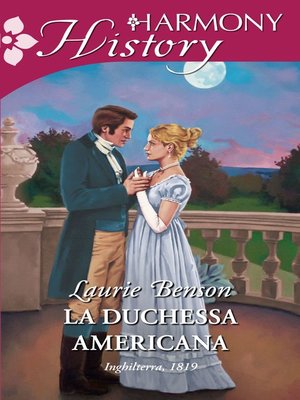 cover image of La duchessa americana